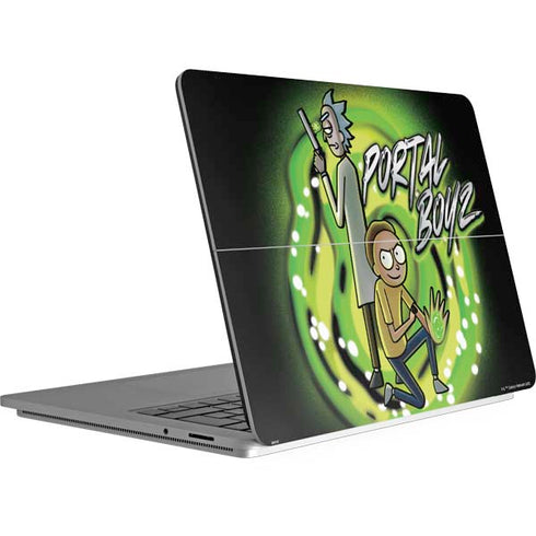 Adult Swim Rick and Morty Portal Boyz Surface Laptop Studio Skin